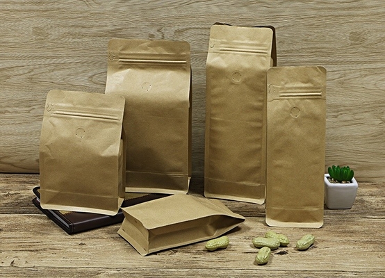 Resealableホイルは茶のために再使用可能なジップ ロック式の袋を粉にする乾燥したバルク食糧パッキングを立てる