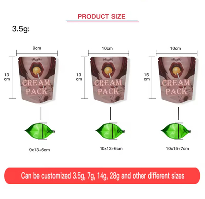 カスタム 1g 3.5 G 7g プリント ラミネート プラスチック 食用 袋 臭いを防げる袋 包装 ザイプ スタンドアップ 食用 マイラー袋