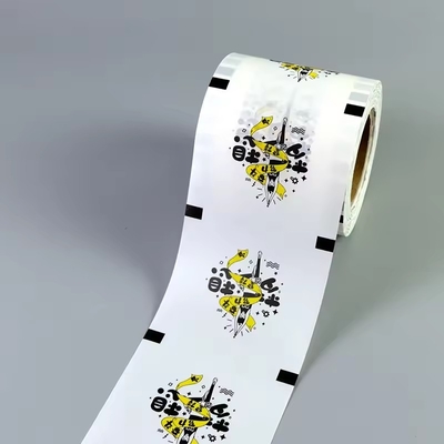 ラミネートプラスチックロールシールフィルム 包装 オーダーメイド 印刷 90mm 95mm 一般シールフィルム