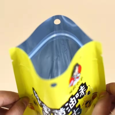 オーダーメイド 印刷 生物分解性 アルミ製 防臭 クッキー 梱包 クラフト 紙 スタンドアップ シープロック ポッチ バッグ