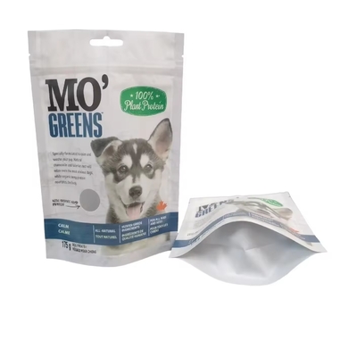 オーダーメイド ロゴ 閉め替えられる 犬用 食品袋 窓付き ザイプ袋 ペット用 スナック スタンドアップ ポック