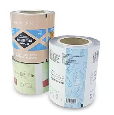 食品品種 柔軟な包装フィルム ロール カスタム印刷 耐湿包装ロール プラスチックラミネートフィルム