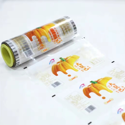 高品質の食品用 透明なプラスチックフィルムロール 包装用 カスタム印刷 包装 LDPE/OPP/PE 包装ロール フィルム