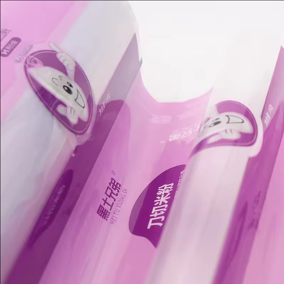 高品質の食品用 透明なプラスチックフィルムロール 包装用 カスタム印刷 包装 LDPE/OPP/PE 包装ロール フィルム