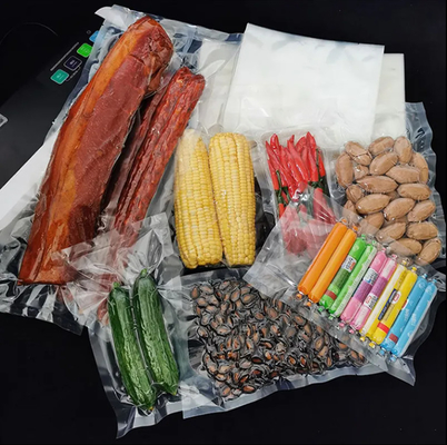 卸売 カスタム印刷圧縮真空包装袋 真空シール 食品用プラスチック袋