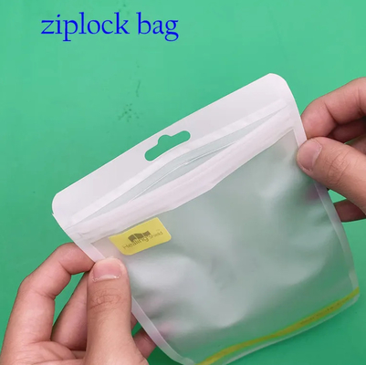 Hi-Q カスタム ロゴ 自閉式 ザイプ プラスチック 小売 梱包 三面シール 層状 ザイプ プラスチック 袋