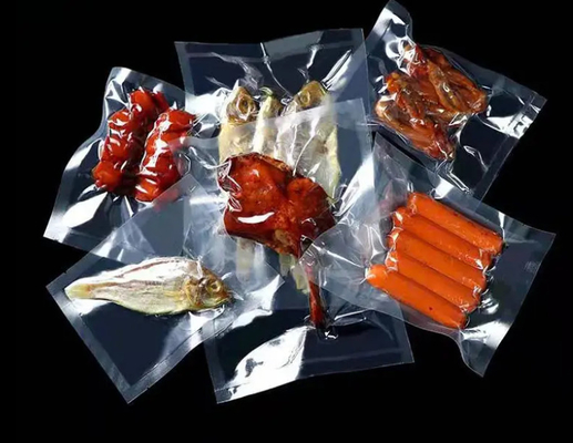生物分解可能 オーダーメイド 印刷 20x30 PA PE 真空包装袋 凸字食品 プラスチックシール 密封 貯蔵 バッグ 真空