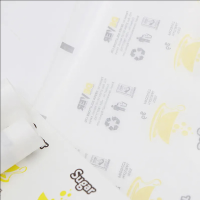 卸売 パーソナライズされた プラスチック食品包装 ラミネートロールフィルム 砂糖紙サケット 自動包装フィルム 販売