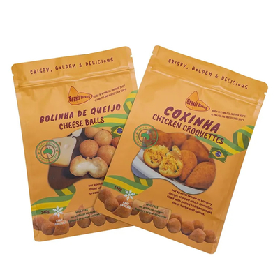カスタム印刷食品グレード シープロック スナック カスタム プラスチック袋 包装 食品 包装 バッグ