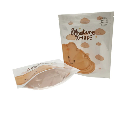 プリントされたプラスチックビスケット包装袋  Ziplock プランタンチップス ビスケット包装袋