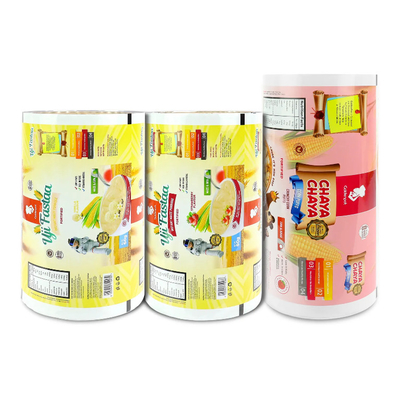 カスタマイズされたリサイクル食品グレードラミネートロールフィルム プラスチック小型ソフトパッケージングフィルムロール