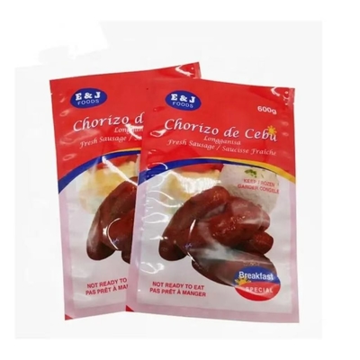 カスタム印刷 再利用可能な真空シール  Zip ロック スナック 食品 牛肉 抽出した包装袋