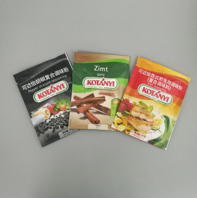 ローズマリー 切片 調味料 プラスチック 包装 小さい 袋 3 面 密封 アルミ 袋 包装 用