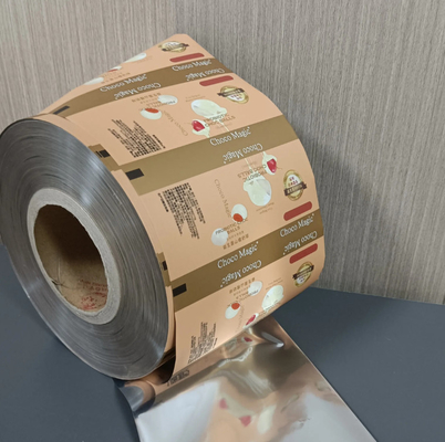 ラミネート カスタムプリント 食品級 アルミホイール 容易 涙ロール フィルム 食品 梱包