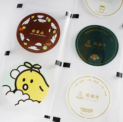 オーダーメイド 単品泡茶杯 密封フィルム 牛乳茶カップのための高品質のオーダーメイド密封フィルム