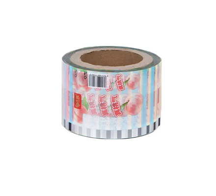 カスタム印刷 サケット 梱包ロールフィルム 食品グレード PE Bopp キャンディー ローリーポップ チョコレート 食品 自動梱包ロールフィルム