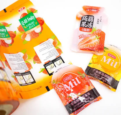 カスタムプリント ジェリーバッグ スナック パッケージ 自動 ジャガイモチップ パッケージ ロール 層 PE 食品 パッケージ ロール フィルム