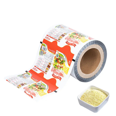 カスタムプリント 自動梱包フィルム アルミホイル印刷 鶏粉調味料 スナック チップス 食品 梱包ロールフィルム