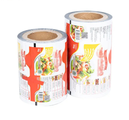 カスタムプリント 自動梱包フィルム アルミホイル印刷 鶏粉調味料 スナック チップス 食品 梱包ロールフィルム