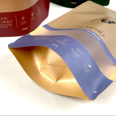 再利用可能な食品包装 スタンドアップバッグ ナッツ スナック 収納 密封バッグ プラスチック 包装 アルミ製紙袋