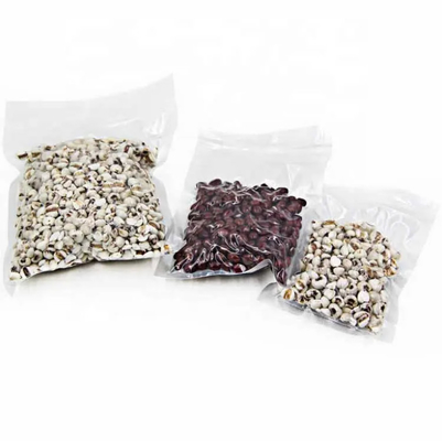 ストックとカスタム 透明ナイロン PEラミネート プラスチック 食品保管 梱包室 真空シール袋