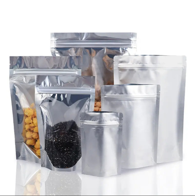 鮮やかな再利用可能ラミネートアルミホイル 食品配送 Ziplock バッグ 陰陽 立立ポケット