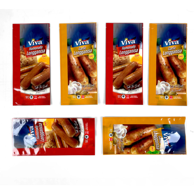 カスタムシール袋 調理食品 冷凍食品袋 プラスチック包装 トリプルシール袋