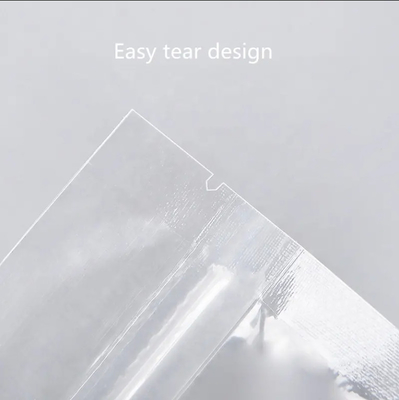食品 Ziplock クリア カスタムプリント スタンドアップ ポケット Zip Lock 包装 ザイプ付き 透明性のあるプラスチック袋