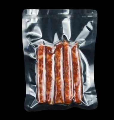 プラスチックナイロン 蒸気袋 真空包装袋 食品 密封袋 透明 リサイクル可能 熱密閉 保存 冷凍 エビ袋
