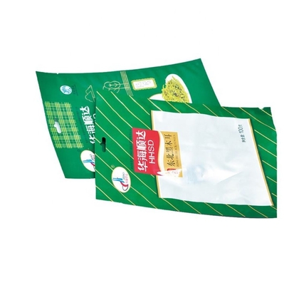 プラスチック 3 面 密閉 ザッパー 包装 バッグ オーダーメイド 熱密閉 再密封 可能な,そして フラット 食品 包装 バッグ