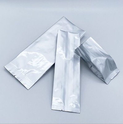 卸売 防湿 PE アルミ 粉末袋 層状 熱密封 サイド ガッセット 真空袋 貯蔵用 アルミ フィルム
