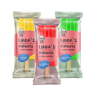 カスタム印刷食品包装 プラスチックロールフィルム アイスクリーム包装 アルミニウムホイル ラミネートロールフィルム