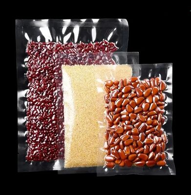 工場直販 カスタム 3 面 密閉 ナイロン 食品 包装 袋 高透明 真空 食品 袋 PE プラスチック 袋 100個