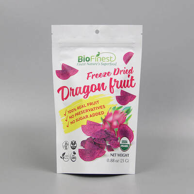 カスタマイズされた印刷された再封可能なジップロックプラスチックアルミホイルのスナック冷凍乾燥フルーツドイパックスタンドアップポーチ食品包装袋