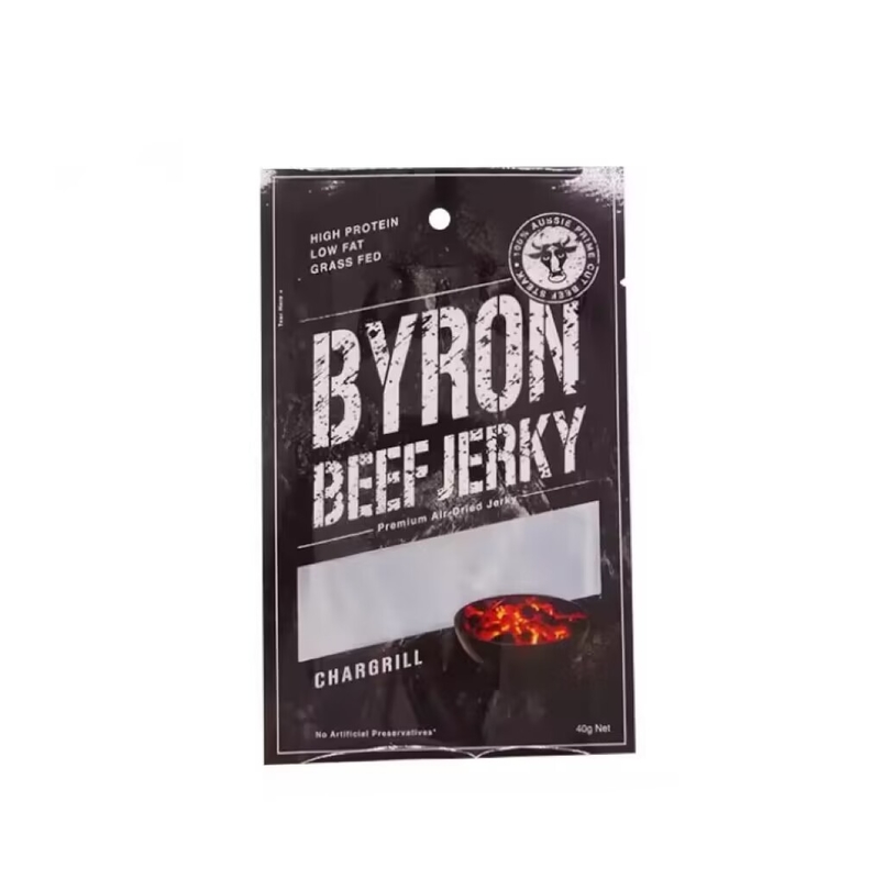 カスタム印刷 再利用可能なプラスチック 透明 真空シール ザイプ スナック 食品 牛肉 抽出式 梱包袋