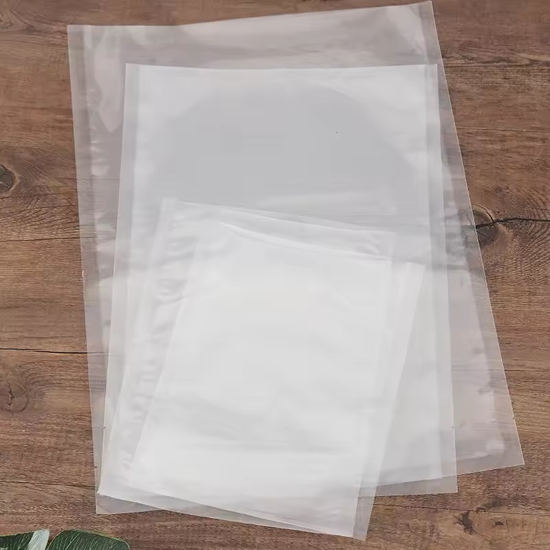 15cm*20cm*70mic プラスチックナイロンの真空袋 食品保管用真空シール袋