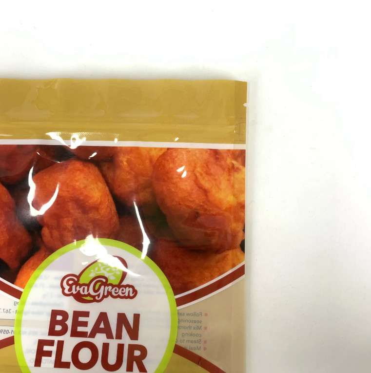 エコフレンドリー 再閉可能なプラスチック袋 豆粉 キャンディ クッキー スナック パッケージ バッグ スタンドアップ ザイパー ポケット 食品