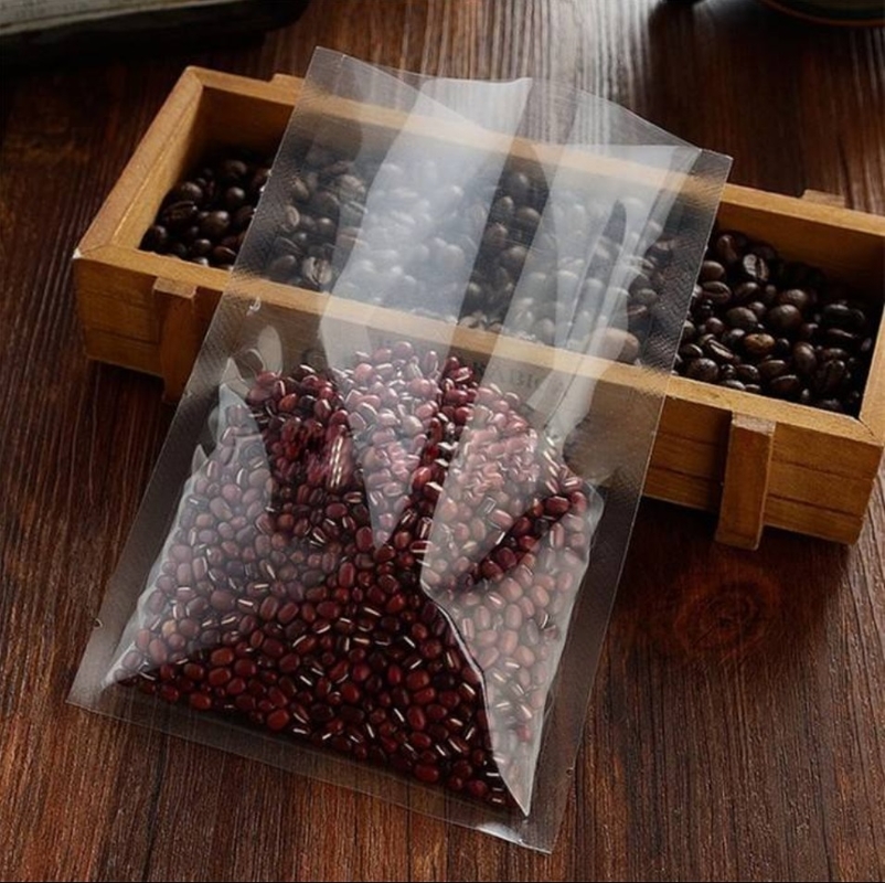プラスチックナイロン 蒸気袋 真空包装袋 食品 密封袋 透明 リサイクル可能 熱密閉 保存 冷凍 エビ袋